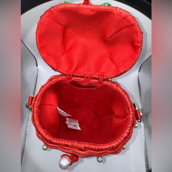 Kate Spade x Target Strawberry Bucket Bag Tote - Picture 3 of 5